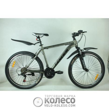 Велосипед 26" GENERAL 5,0 STEEL (21 sp) рама 19" чорно-сірий Велосипед 26" GENERAL 5,0 STEEL (21 sp) рама 19" чорно-сірий