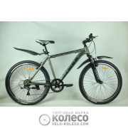 Велосипед 26" GENERAL 6,0 STEEL (7 sp) рама 19" чорно-сірий