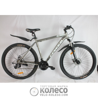 Велосипед 29" GENERAL 10.0 ALLOY (21 sp) рама 21" біло-сірий Велосипед 29" GENERAL 10.0 ALLOY (21 sp) рама 21" біло-сірий