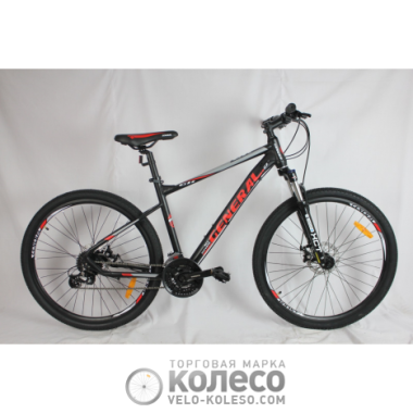 Велосипед 27,5" GENERAL 11,0 ALLOY (24 sp) рама 18" червоно-чорний Велосипед 27,5" GENERAL 11,0 ALLOY (24 sp) рама 18" червоно-чорний