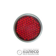 Катафот металевий (червоний)