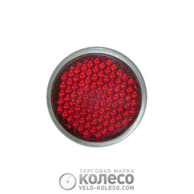 Катафот металевий (червоний) Катафот металевий (червоний)