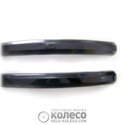 Крила 28" чорні вузькі