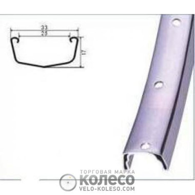 Обід 12" хромований (16 відп.) Обід 12" хромований (16 відп.)