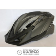 Шолом Spelli SBH-4000-M, Чорний матовий, розмір M(55-61 см), з козирком
